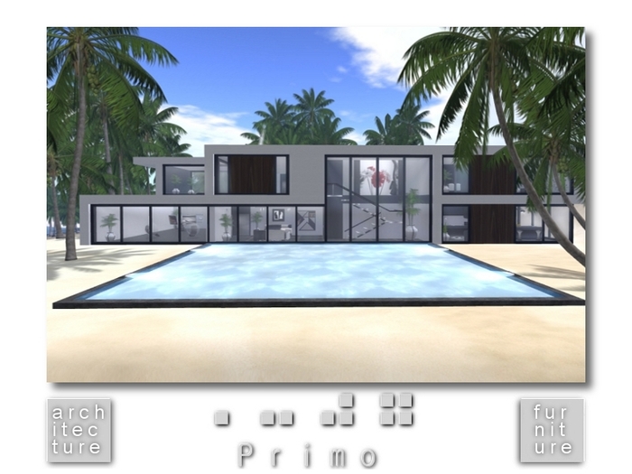 Second Life Marketplace Primo Moretti Mansion (Furnished)